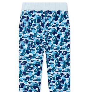 BAPE Blue Camo Sweatpants Size S – Authentic A Bathing Ape